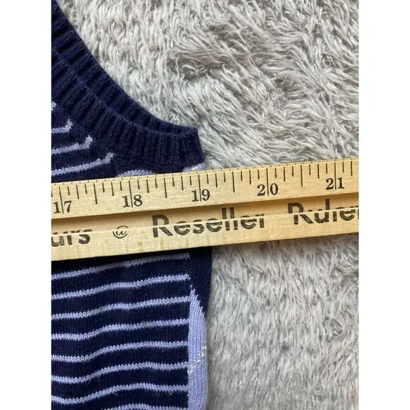 Tommy Hilfiger Vest Youth Extra‎ Large Blue Green Argyle Diamond Sweater Boys - Picture 6 of 8